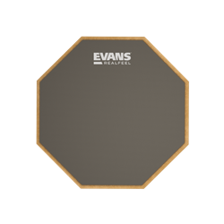 Evans RealFeel 2-Sided Practice Pad, 6 Inch