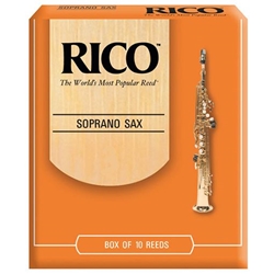 D'Addario Rico Soprano Sax Reeds, Strength 10-pack