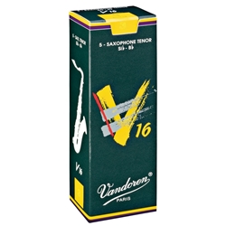 Vandoren V16 Tenor Sax Reeds - 5 Pack
