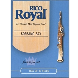 D'Addario Royal Soprano Sax Reeds,10-pack