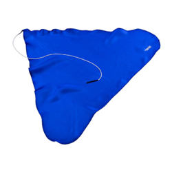 Hodge Silk Clarinet Swab - Blue