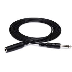 Hosa Headphone Extension Cable 1/4 TRS to Same - Select Length
