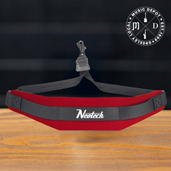 Neotech Soft Sax Strap, Swivel Hook - Red