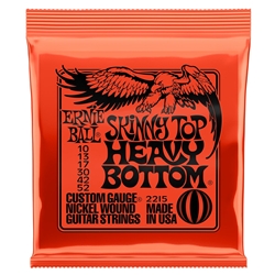 Ernie Ball Electric Guitar Strings (Skinny Top Heavy Bottom) 10-52