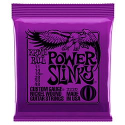 Ernie Ball Electric Guitar Strings (Power Slinky)  11-48