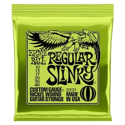 Ernie Ball Electric Guitar Strings (Regular Slinky) 10-46