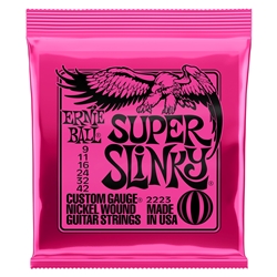 Ernie Ball Electric Guitar Strings (Super Slinky) 9-42