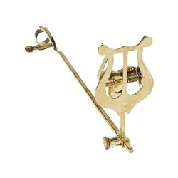 Misc TROMBONE LYRE 2PC BRASS