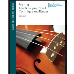 Violin Technique & Etudes Preparatory, Level 4