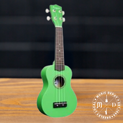 Amahi Penguin Shamrock Green Soprano Ukulele