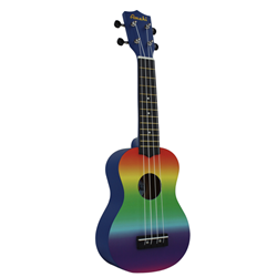 Amahi Rainbow Gradient Soprano Ukulele