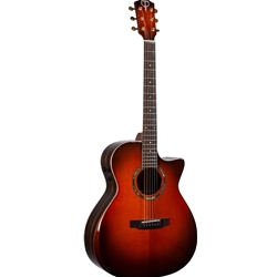 Teton 180 Series Auditorium Body Acoustic Electric 6 String Guitar - Autumn Burst (Cosmetic Blemish)
