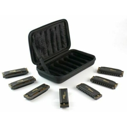 Hohner PBH7 Piedmont Blues Harp, 7pc Set