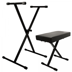 On-Stage Keyboard Stand and Bench Pack