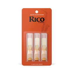 D'Addario Alto Sax Reeds, 3 Pack