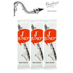 Vandoren Juno Bass Clarinet Reeds, 3 Pack