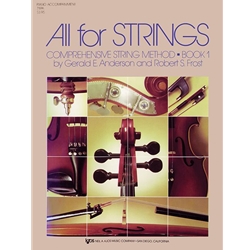 All For Strings Book 1 - Piano