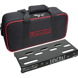 Voodoo Labs Dingbat TINY Pedalboard with Pedal Power X4