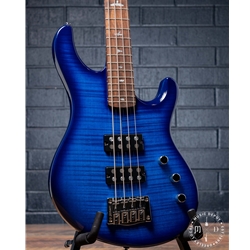 Paul Reed Smith SE Kingfisher Bass - Faded Blue Wrap Around Burst