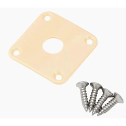 Allparts Les Paul Cream Jack Plate (Clearance)