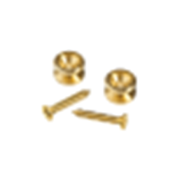 D'Addario Solid Brass End Pins - Brass (Pair)