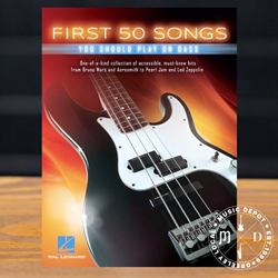 First 50 Songs You Should Play on Bass Book