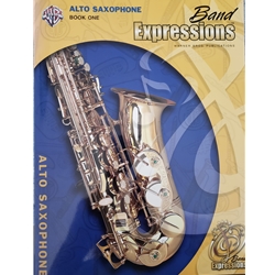 Band Expressions Alto Sax Book 1 (Clearance)