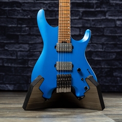 Ibanez Q Standard Headless 6 String Electric Guitar - Laser Blue Matte
