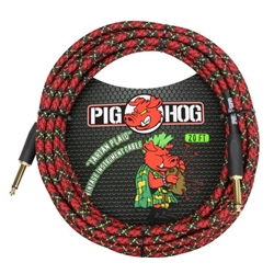 Pig Hog  Instrument Cable - Tartan Plaid