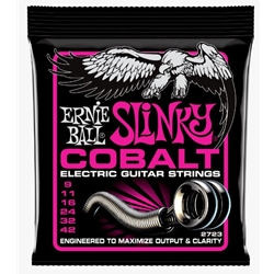 Ernie Ball Slinky Cobalt Electric Guitar Strings 9-42