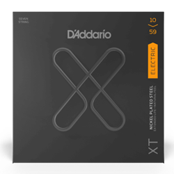 D'Addario XT Nickel Coated Electric 7-String Set 10-59