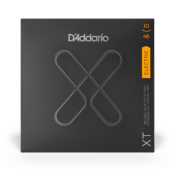 D'Addario XT Nickel Coated Electric Guitar Strings 10-46