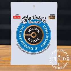 Martin Phosphor Bronze Light 12-54 Acoustic Strings