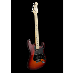 Amati Classic Shape 6 String Electric Guitar - Cherry Sunburst