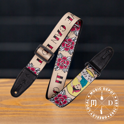 Levys 2” Polyester Guitar Strap - Rosie the Riveter