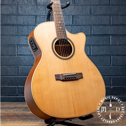 Teton 105 Series Auditorium Body 6 String Acoustic Electric Guitar