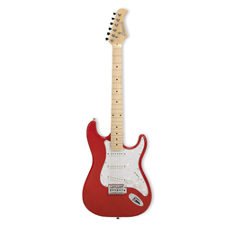 Amati F-Series Double Cutaway 6 String Electric Guitar - Sanguine Red