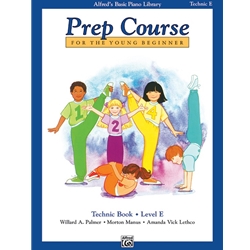 Basic Piano Prep Course: Technic Book E
