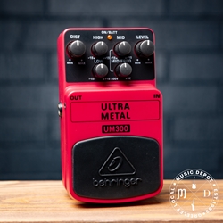 Behringer Used Ultra Metal Distortion Effects Pedal