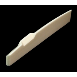 Allparts Bone Saddle - Compensated - for Gibsons