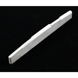 Allparts Bone Saddle - Fully Compensated