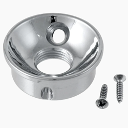 Allparts Jack Plate, Retrofit for Telecaster - Chrome