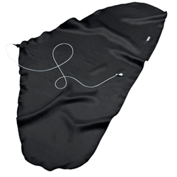 Hodge Bass Clarinet Swab Silk - Black