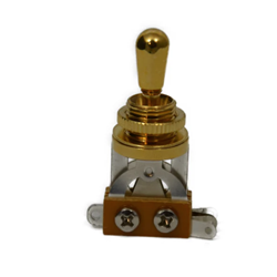 Allparts Short Toggle Switch - Gold / Single Item