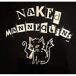 Naked Mannequins Cat Logo T-Shirt