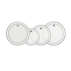 Remo Pinstripe Clear Tom Drum Head 3-Pack
