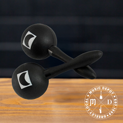 Rhythm Tech Maracas - Mini - True Color Fiber - Black