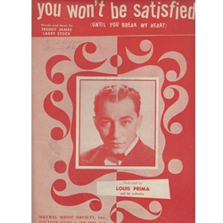 1945 - You Won't be Satisfied