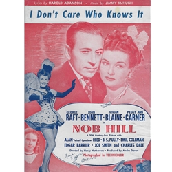 1944 - I Don't Care Who Knows It - Nob Hill