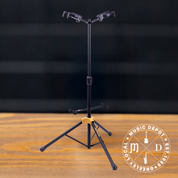 Hercules Universal Duo Guitar Stand w/ Foldable Backrest